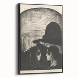 Expressionist Attraction I Print – Dramatic Black and White Wall Art