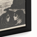 Expressionist Attraction I Print – Dramatic Black and White Wall Art