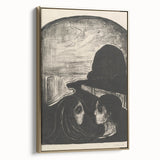 Expressionist Attraction I Print – Dramatic Black and White Wall Art