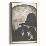 Expressionist Attraction I Print – Dramatic Black and White Wall Art