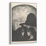 Expressionist Attraction I Print – Dramatic Black and White Wall Art