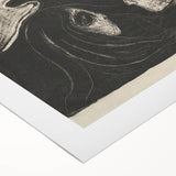 Expressionist Attraction I Print – Dramatic Black and White Wall Art