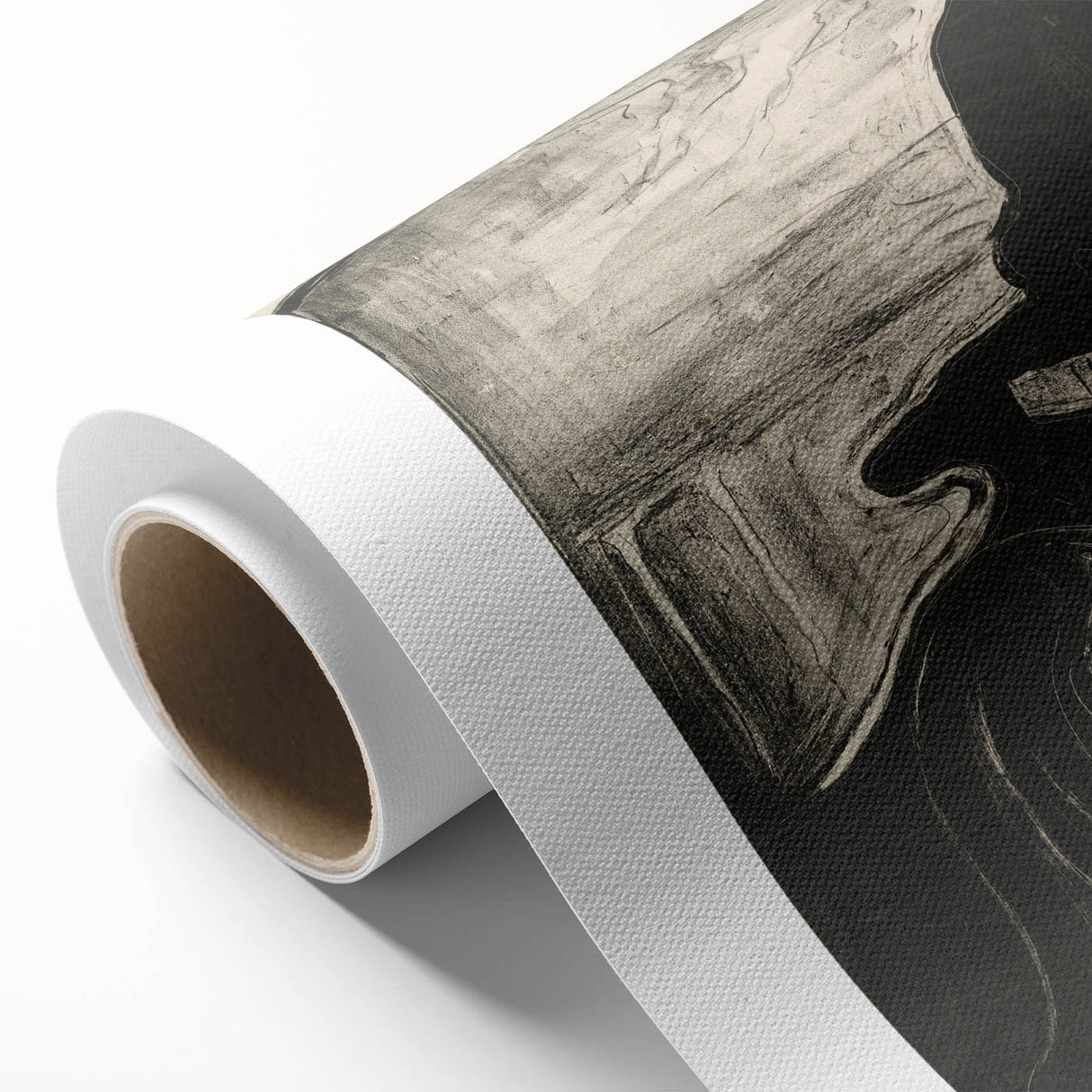 Expressionist Attraction I Print – Dramatic Black and White Wall Art