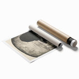 Expressionist Attraction I Print – Dramatic Black and White Wall Art