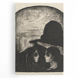 Expressionist Attraction I Print – Dramatic Black and White Wall Art