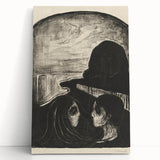 Expressionist Attraction I Print – Dramatic Black and White Wall Art