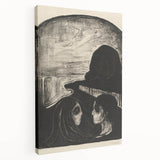 Expressionist Attraction I Print – Dramatic Black and White Wall Art