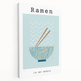 Large canvas print featuring an array of colorful food dishes, ideal for kitchen wall art.