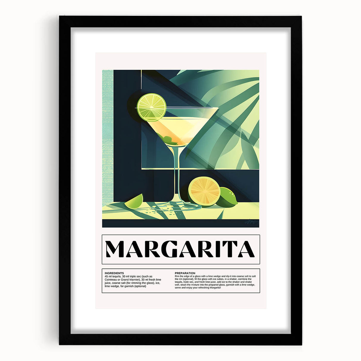 Extra large abstract art print featuring vibrant, colorful textured patterns on a framed black mat.