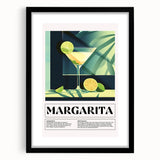 Extra large abstract art print featuring vibrant, colorful textured patterns on a framed black mat.