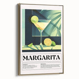 Framed canvas featuring a vintage poster of landscape art with dominant black tones, ideal for bedroom wall decor.