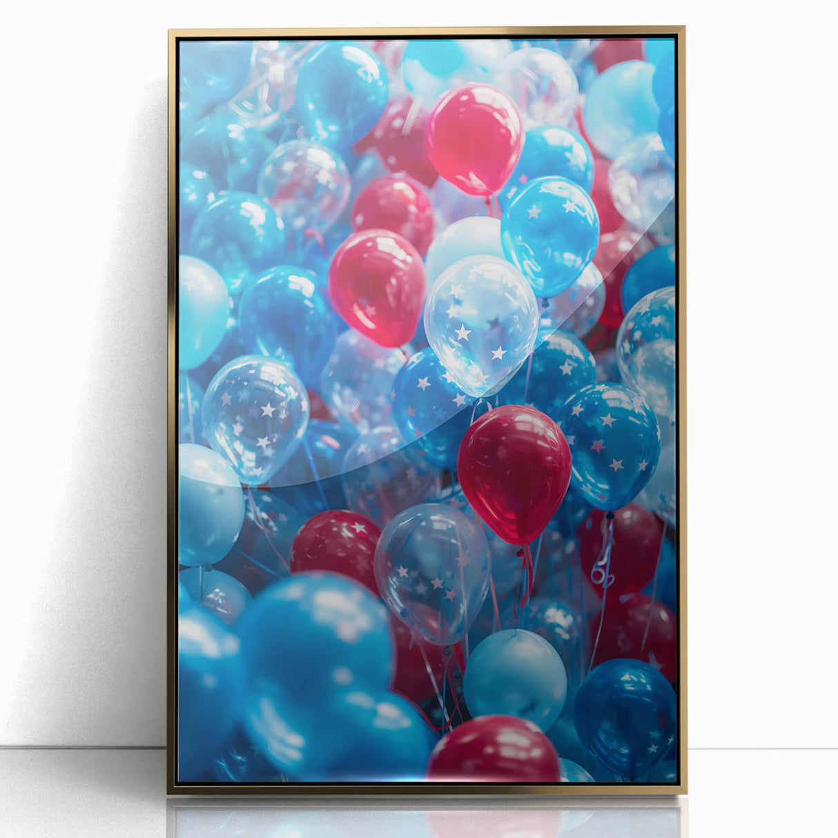 Festive Patriotic Balloons - Fourth of July Decorations