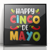 Happy Cinco de Mayo Decorations - Cinco de Mayo Posters