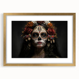 Regal Catrina Portrait – Day of the Dead Wall Art