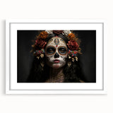 Regal Catrina Portrait – Day of the Dead Wall Art