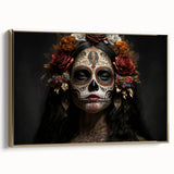Regal Catrina Portrait – Day of the Dead Wall Art