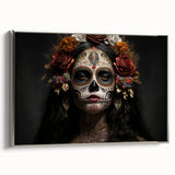 Regal Catrina Portrait – Day of the Dead Wall Art