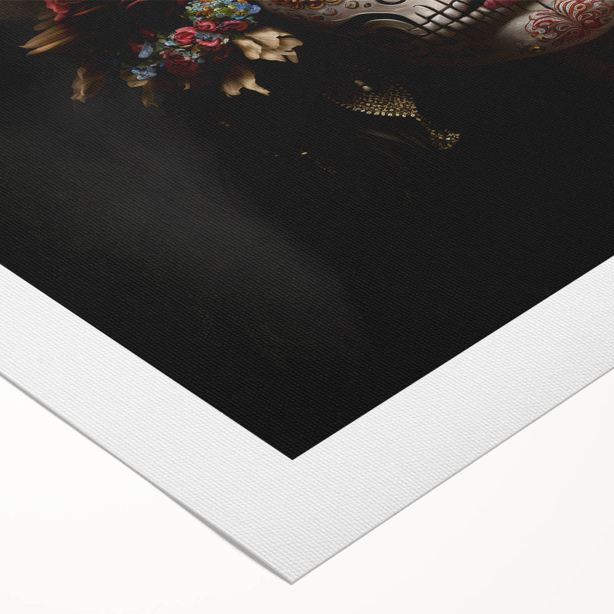 Regal Catrina Portrait – Day of the Dead Wall Art