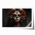 Regal Catrina Portrait – Day of the Dead Wall Art