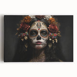 Regal Catrina Portrait – Day of the Dead Wall Art
