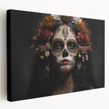 Regal Catrina Portrait – Day of the Dead Wall Art