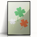 St. Patrick’s Day Wall Art - Irish Shamrock Minimalist Print