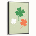 St. Patrick’s Day Wall Art - Irish Shamrock Minimalist Print