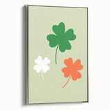 St. Patrick’s Day Wall Art - Irish Shamrock Minimalist Print