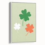 St. Patrick’s Day Wall Art - Irish Shamrock Minimalist Print