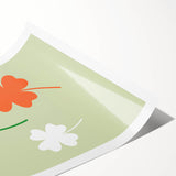 St. Patrick’s Day Wall Art - Irish Shamrock Minimalist Print