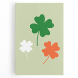 St. Patrick’s Day Wall Art - Irish Shamrock Minimalist Print