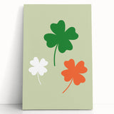 St. Patrick’s Day Wall Art - Irish Shamrock Minimalist Print