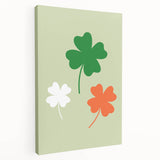 St. Patrick’s Day Wall Art - Irish Shamrock Minimalist Print