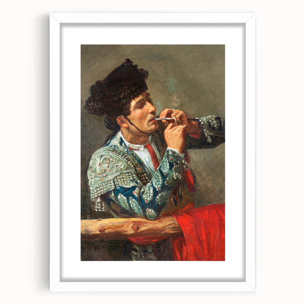 After the Bullfight - Spanish Matador Portrait by Mary Cassatt