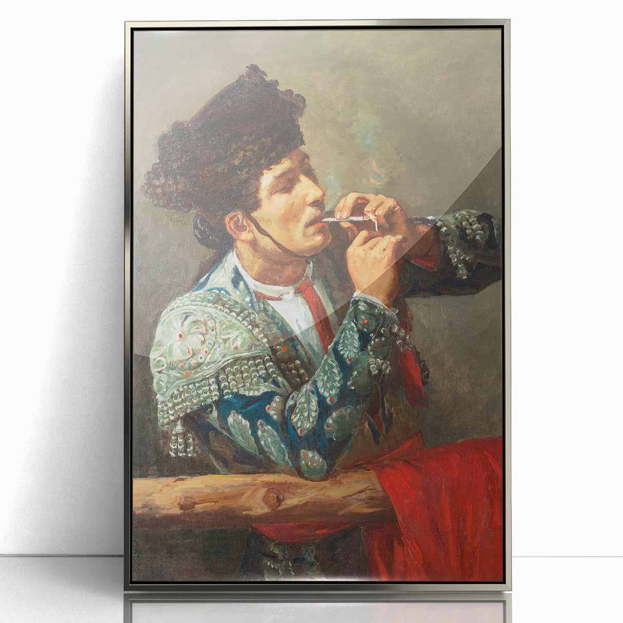 After the Bullfight - Spanish Matador Portrait by Mary Cassatt