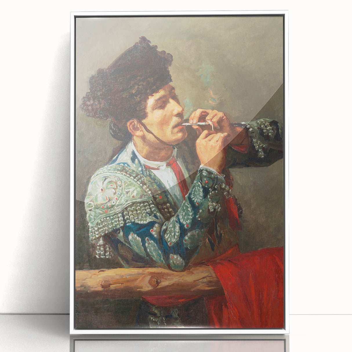 After the Bullfight - Spanish Matador Portrait by Mary Cassatt