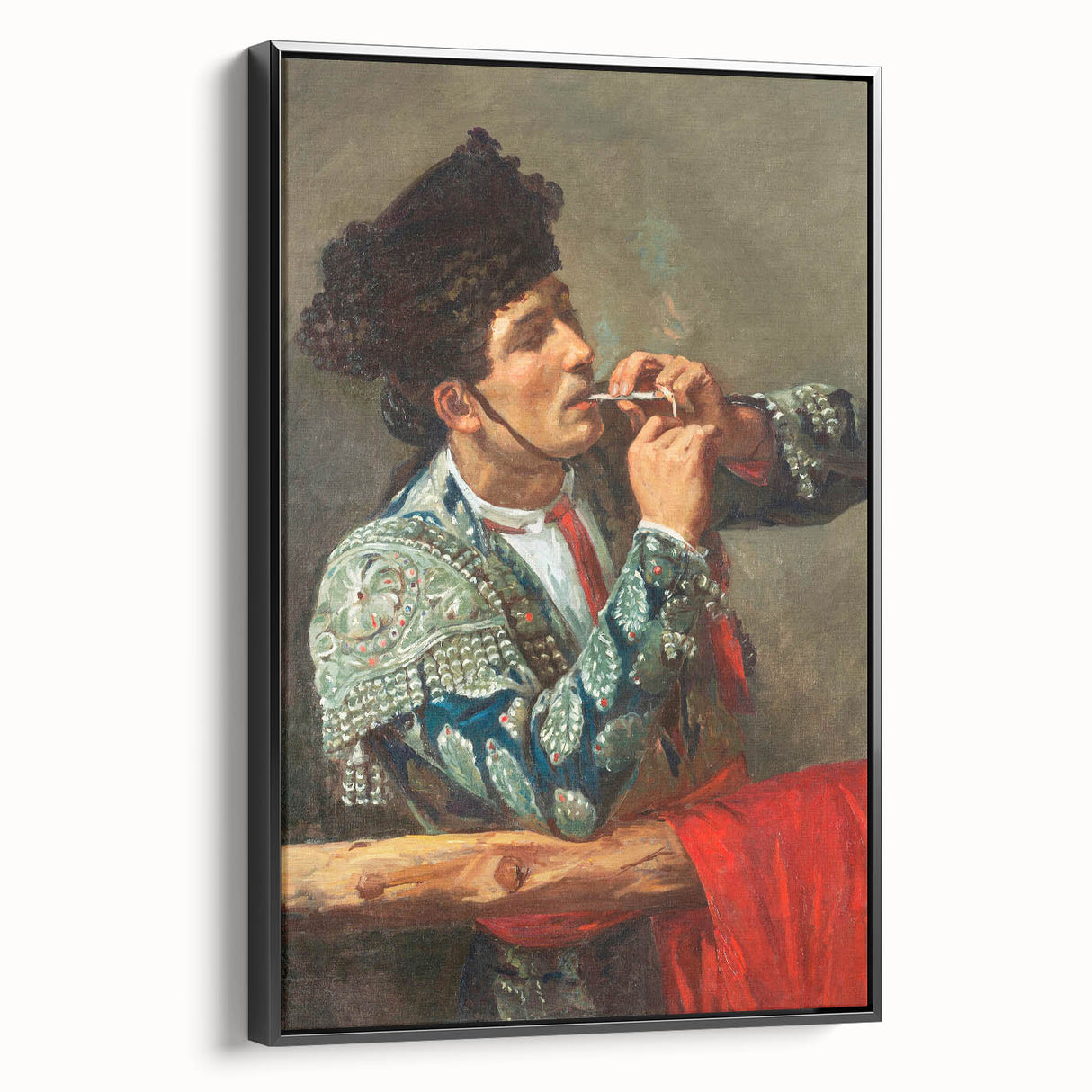 After the Bullfight - Spanish Matador Portrait by Mary Cassatt
