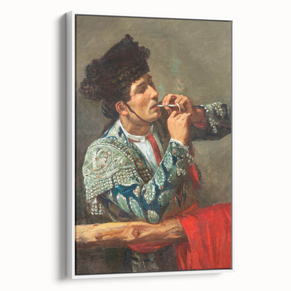 After the Bullfight - Spanish Matador Portrait by Mary Cassatt
