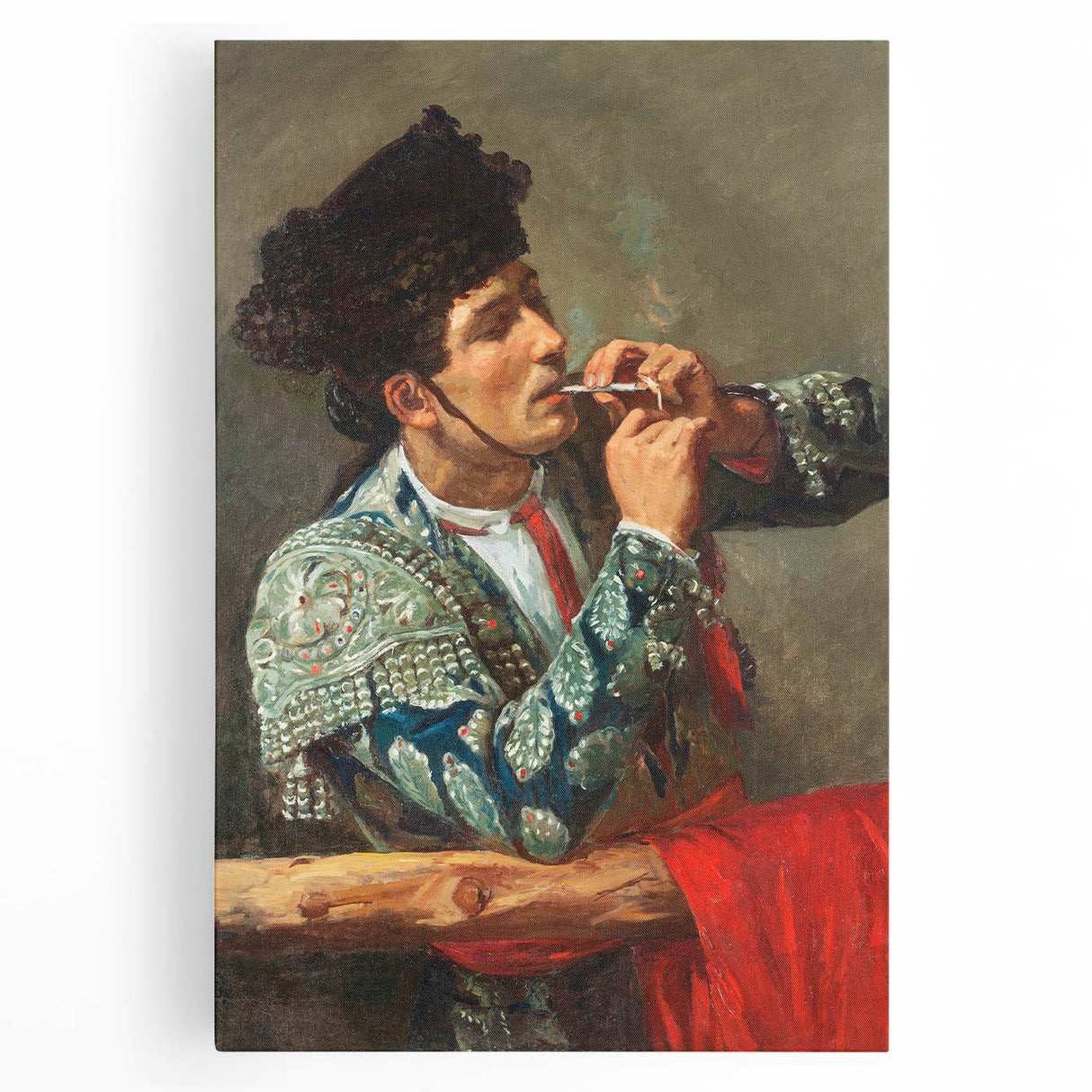 After the Bullfight - Spanish Matador Portrait by Mary Cassatt