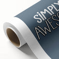 Simply Awesome - Boys Room Wall Art Kids Wall Decor