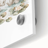 Mother and Baby Elephant Girls Room Wall Art – Nursery Print