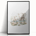Mother and Baby Elephant Girls Room Wall Art – Nursery Print