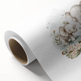 Mother and Baby Elephant Girls Room Wall Art – Nursery Print