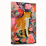 Jungle Safari Kids Room Wall Art – Leopard Nursery Wall Print