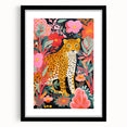Jungle Safari Kids Room Wall Art – Leopard Nursery Wall Print