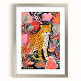 Jungle Safari Kids Room Wall Art – Leopard Nursery Wall Print