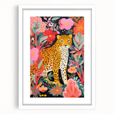 Jungle Safari Kids Room Wall Art – Leopard Nursery Wall Print