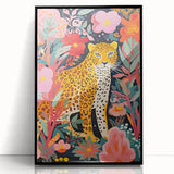 Jungle Safari Kids Room Wall Art – Leopard Nursery Wall Print