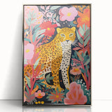 Jungle Safari Kids Room Wall Art – Leopard Nursery Wall Print