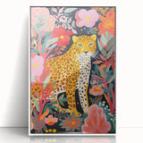 Jungle Safari Kids Room Wall Art – Leopard Nursery Wall Print